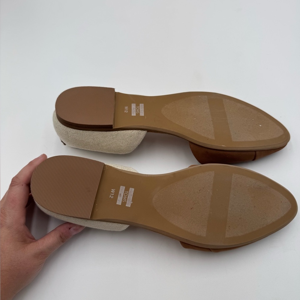 Toms Pointed Toe d'Orsay Flat - Picture 9 of 9